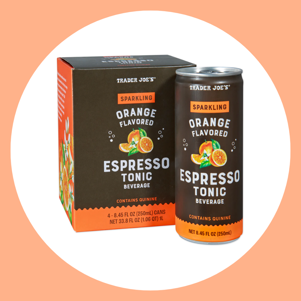 \u200bTrader Joe's Sparkling Orange Flavored Espresso Tonic