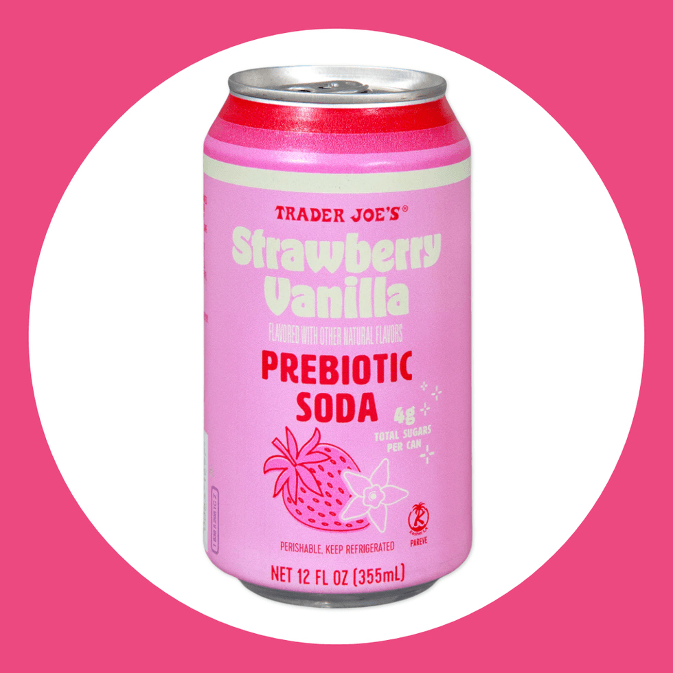 \u200bTrader Joe's Strawberry Vanilla Prebiotic Soda