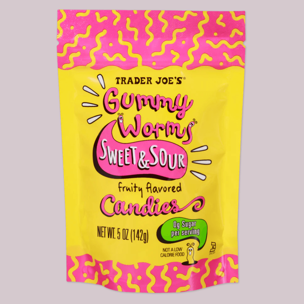 \u200bTrader Joe's Sweet & Sour Gummy Worms Candies