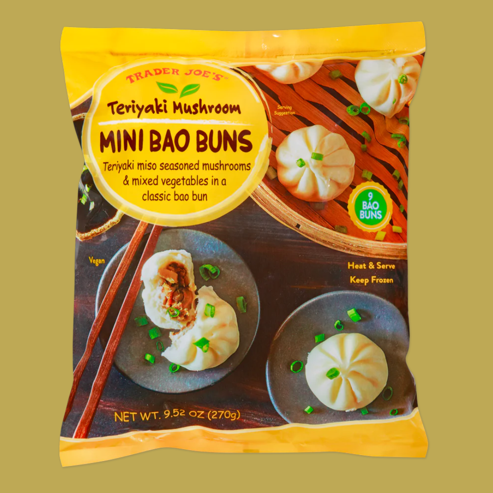 \u200bTrader Joe's Teriyaki Mushroom Mini Bao Buns