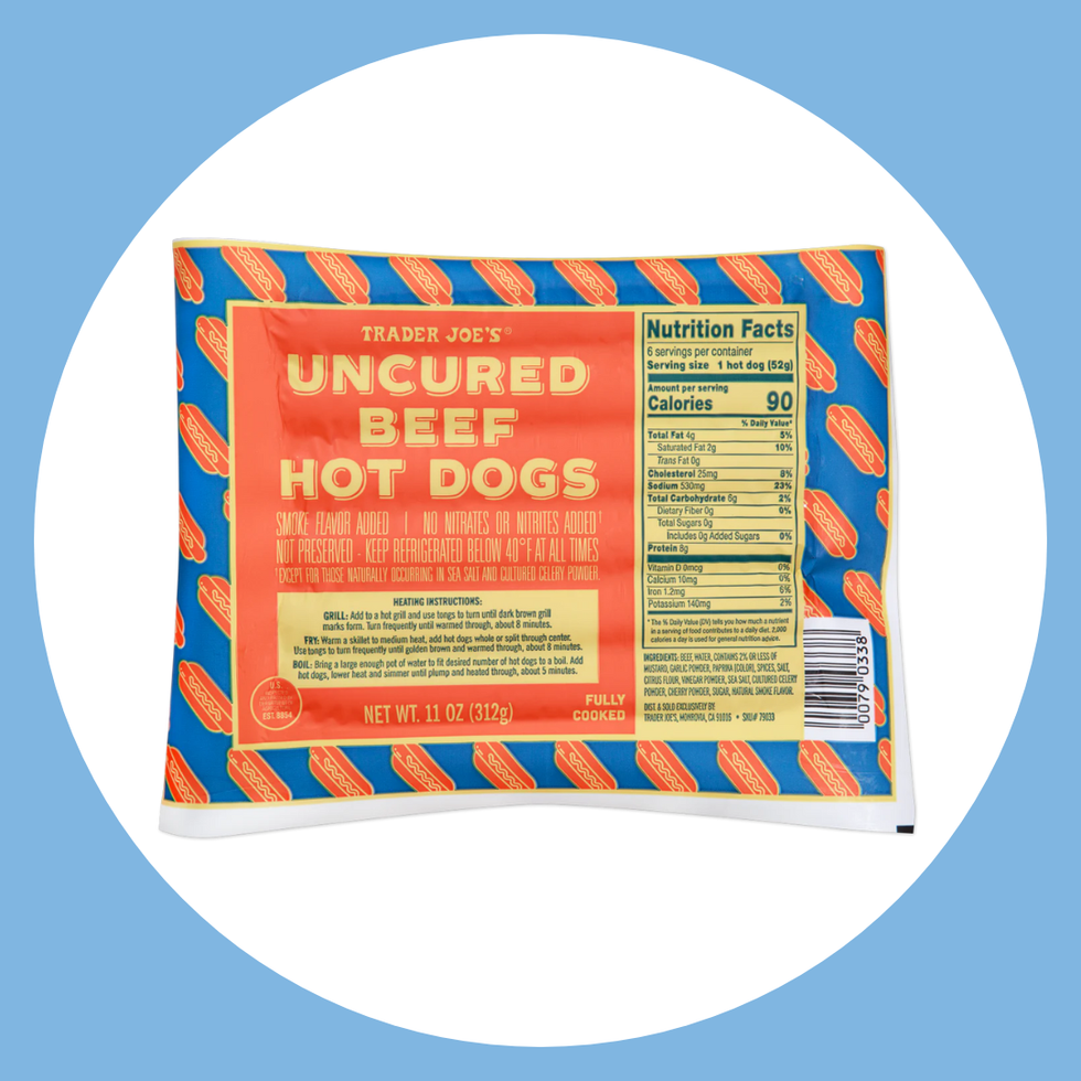 \u200bTrader Joe's Uncured Beef Hot Dogs