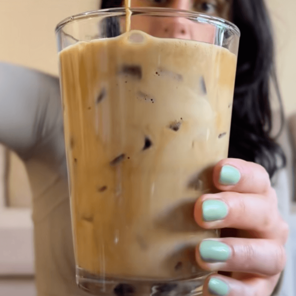 \u200bTrader Joe's Whipped Carrot Cake Cream Cheese Latte