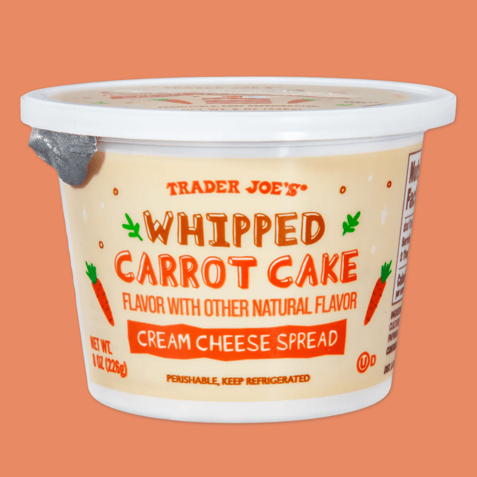 \u200bTrader Joe's Whipped Carrot Cake Cream Cheese