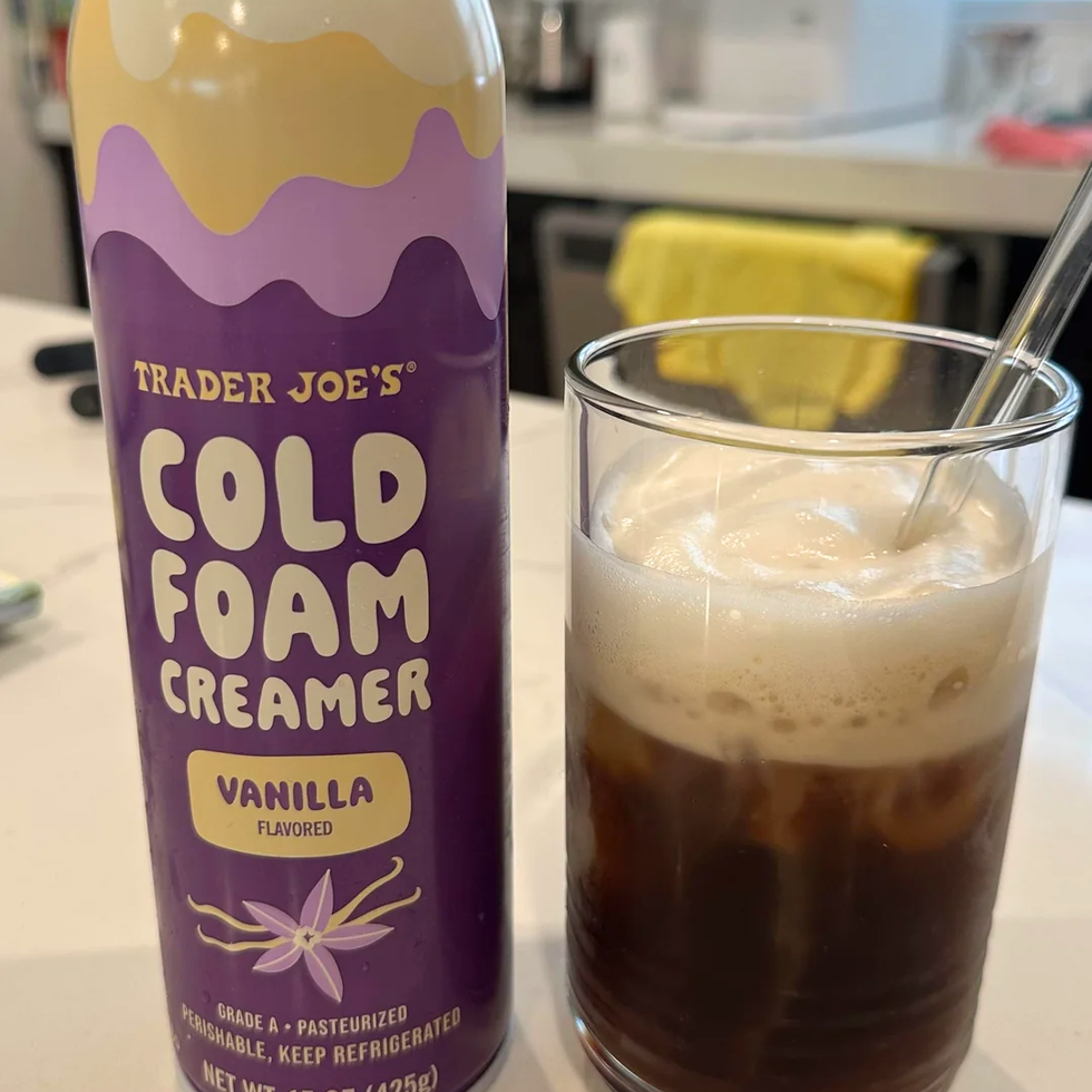 \u200bTrader Joe\u2019s Vanilla Cold Foam