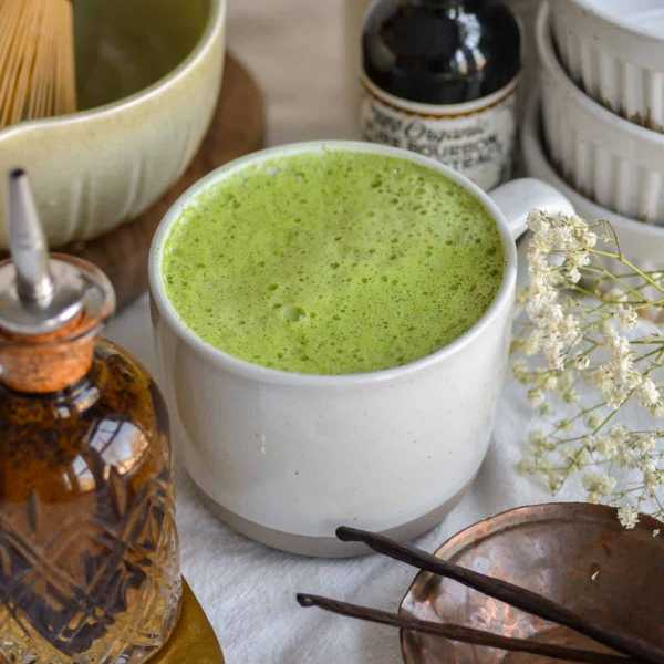\u200bVanilla Matcha Latte