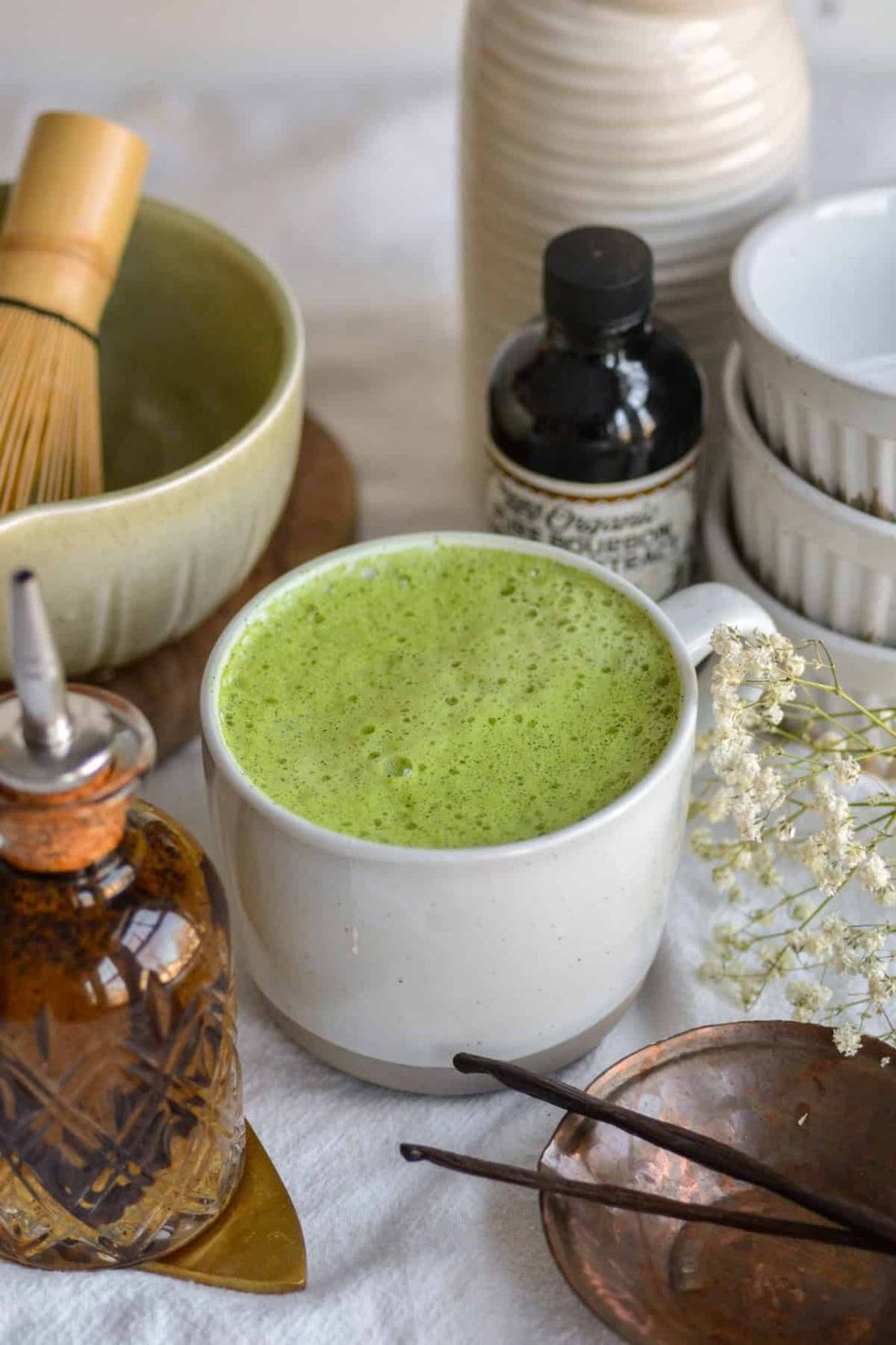 \u200bVanilla Matcha Latte