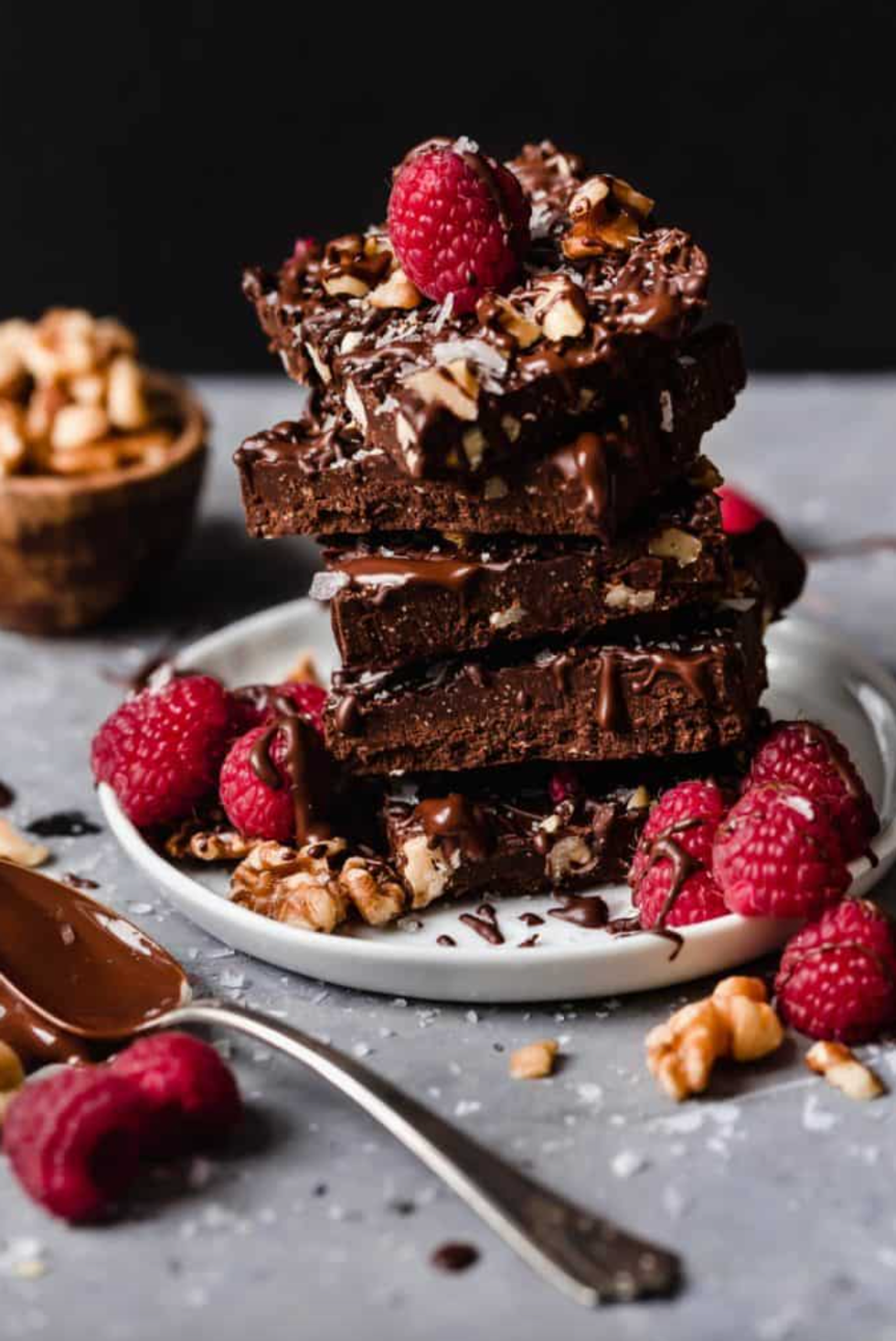 \u200bVegan No Bake Brownies