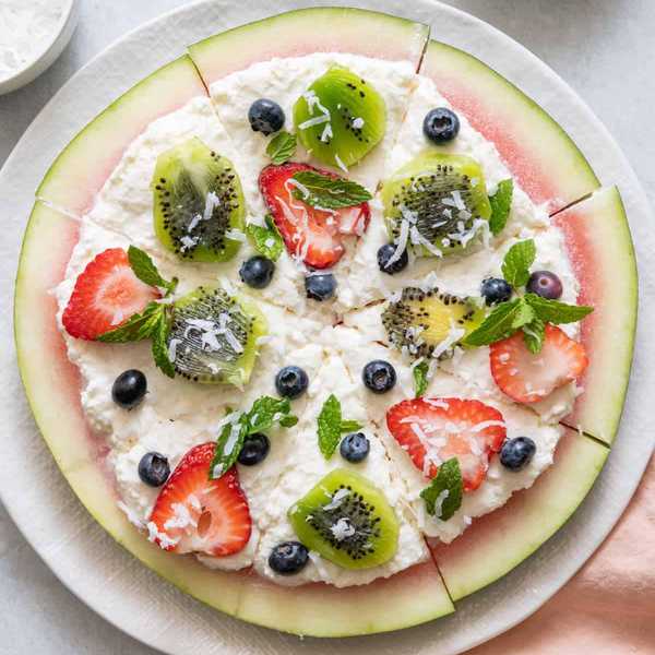 \u200bWatermelon Fruit Pizza