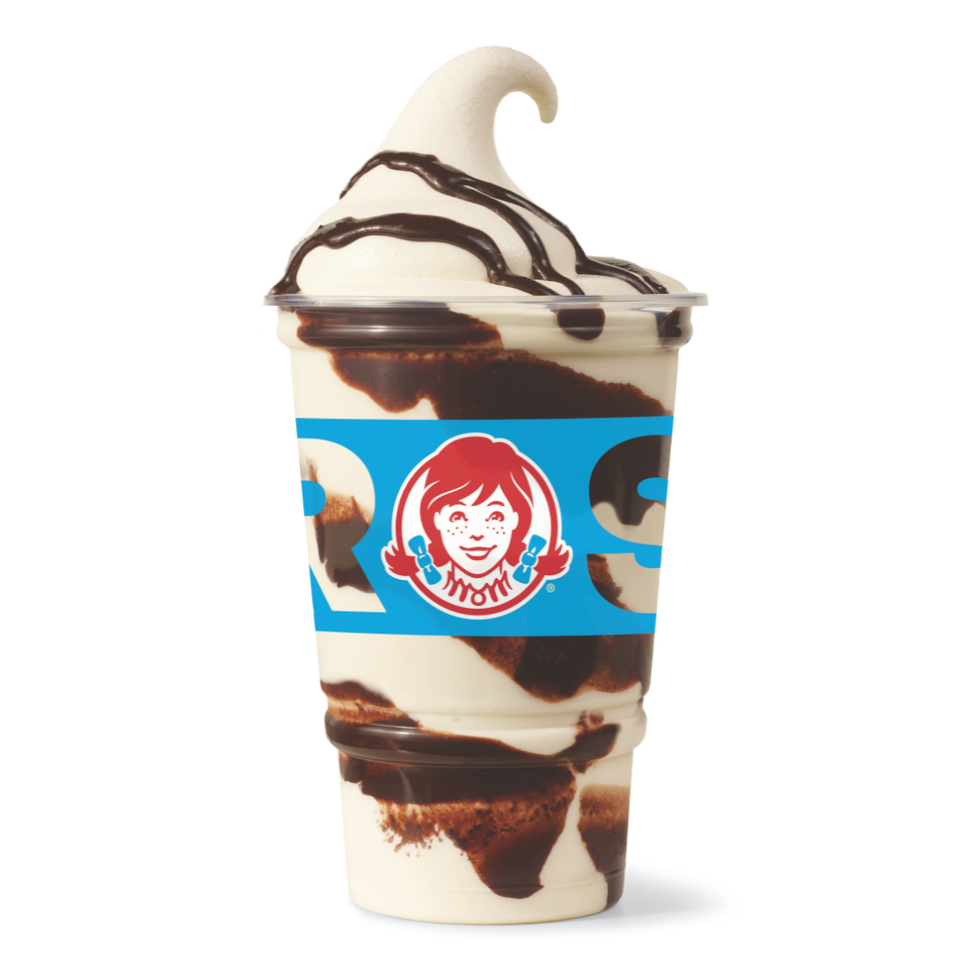 \u200bWendy's Brownie Batter Frosty Swirl