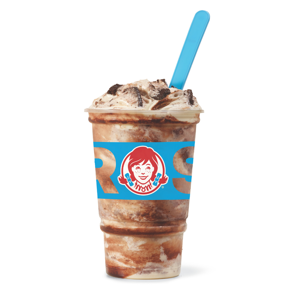 \u200bWendy's Oreo Brownie Frosty Fusion