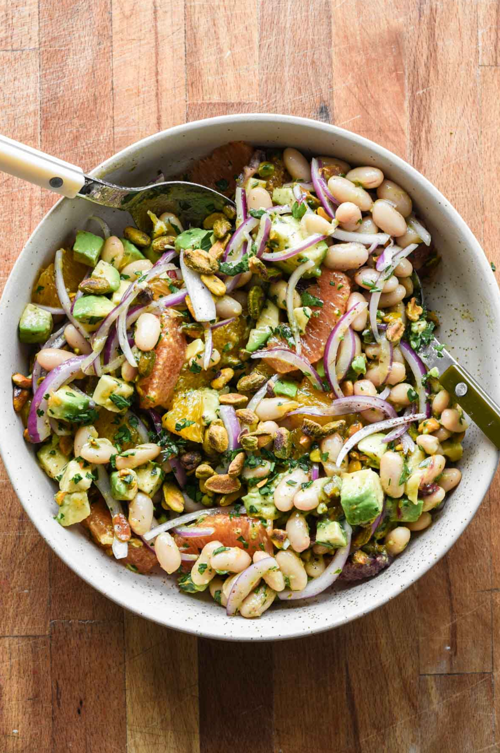 \u200bWhite Bean Avocado Citrus Salad