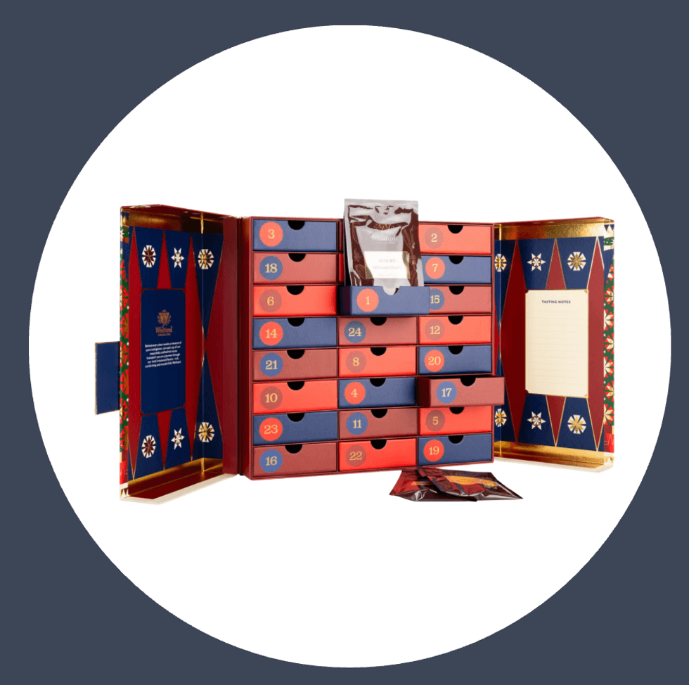 \u200bWhittard Hot Cocoa Advent Calendar, 48 Pieces