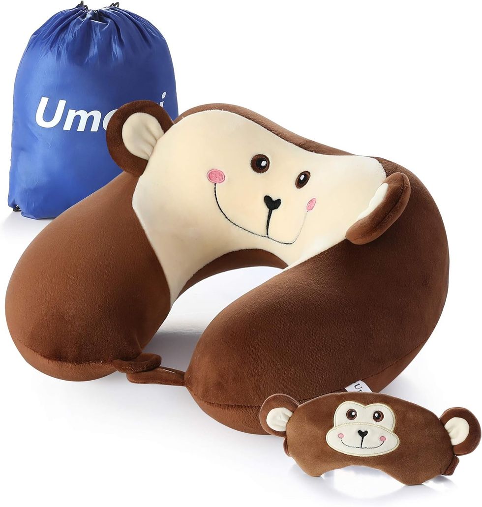Umerci Memory Foam Animal Travel Pillow