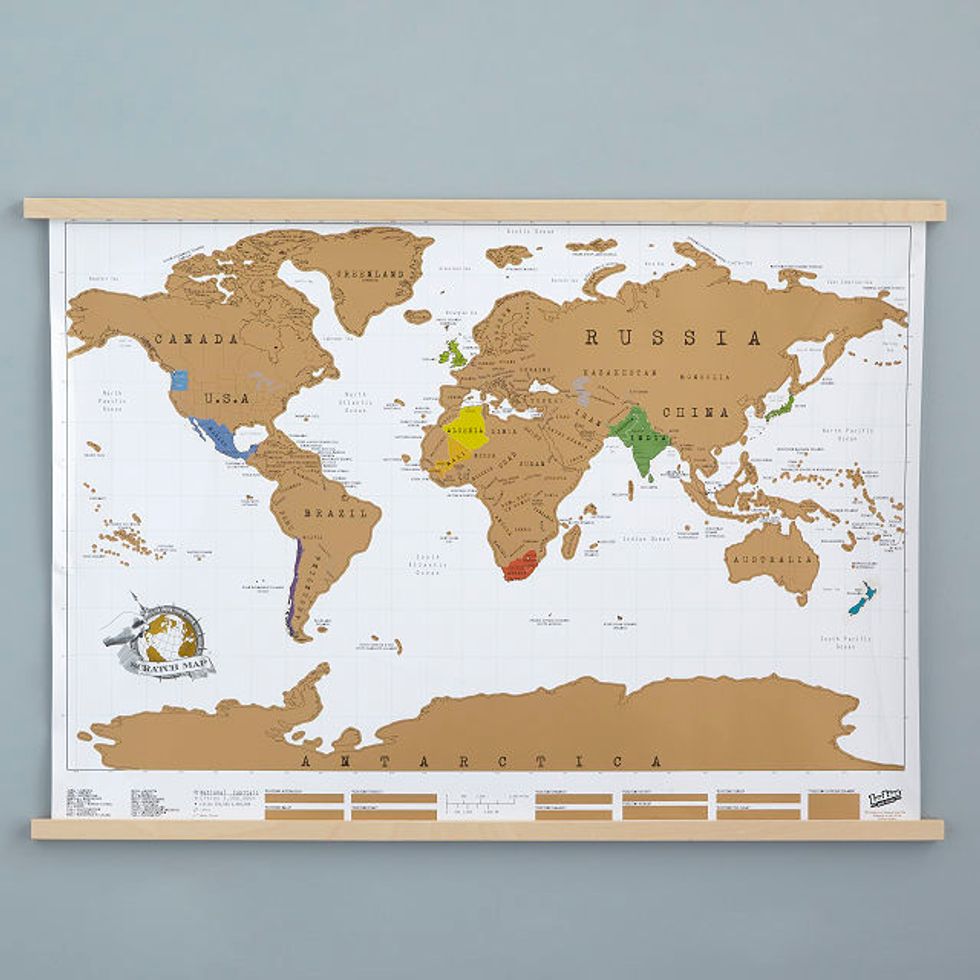 Uncommon Goods Scratch Map