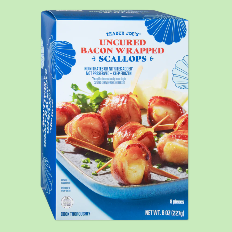 Uncured Bacon Wrapped Scallops