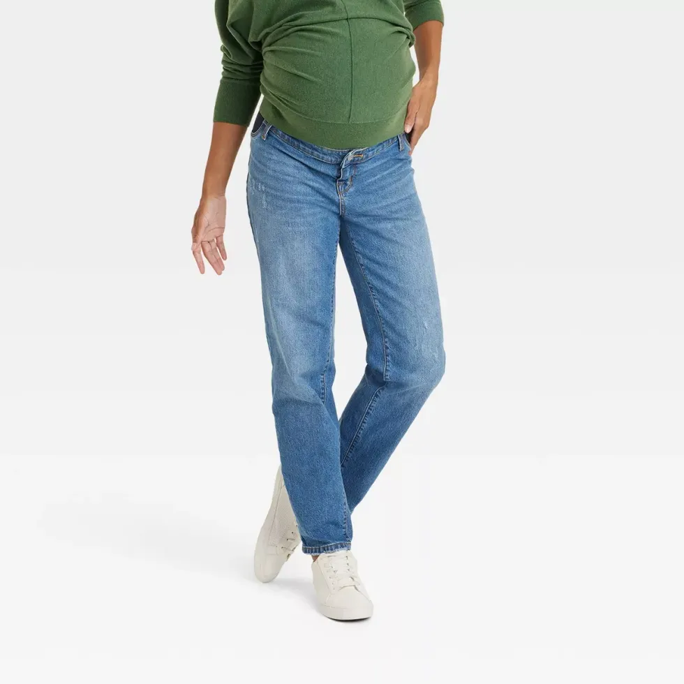 Under Belly Maternity Jeans