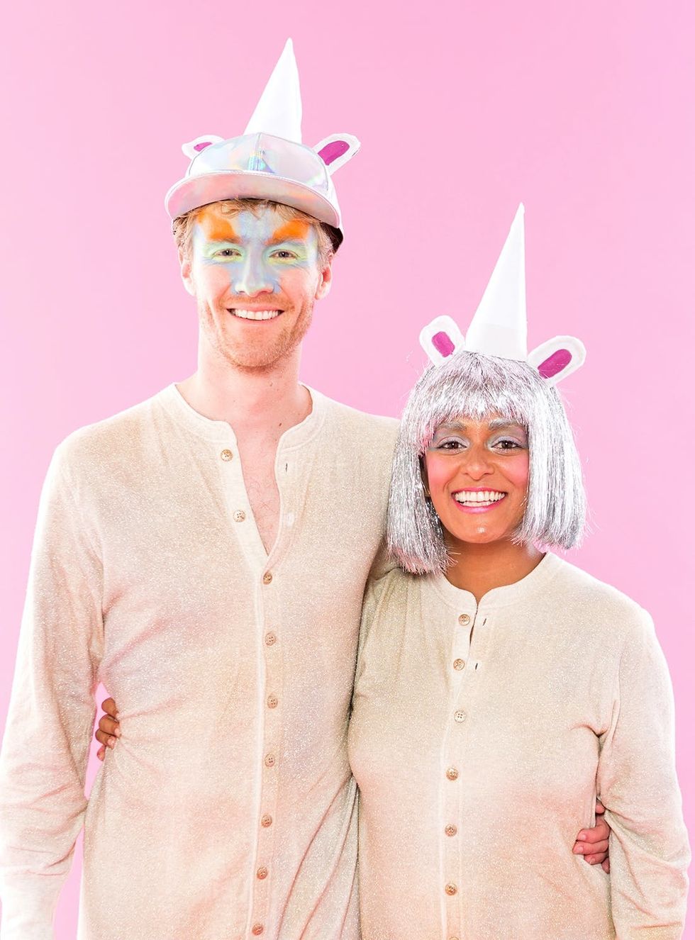 Unicorn Couples Costume-Makeup