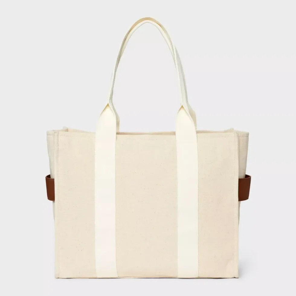 universal thread boxy tote handbag