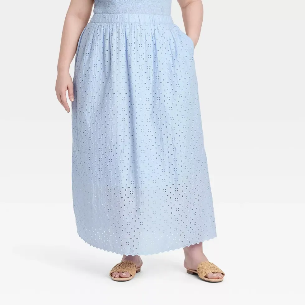Universal Thread Eyelet Maxi Skirt \u200b