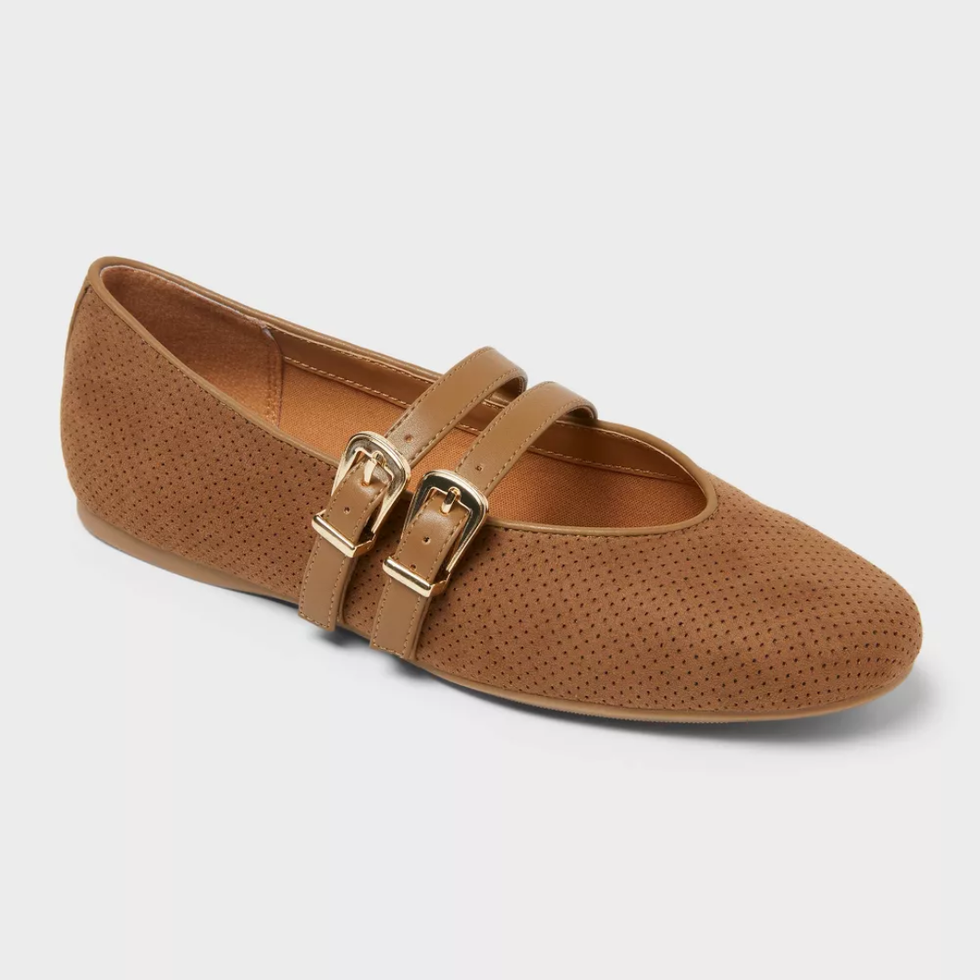 Universal Thread Henrietta Double Strap Mary Jane Flats