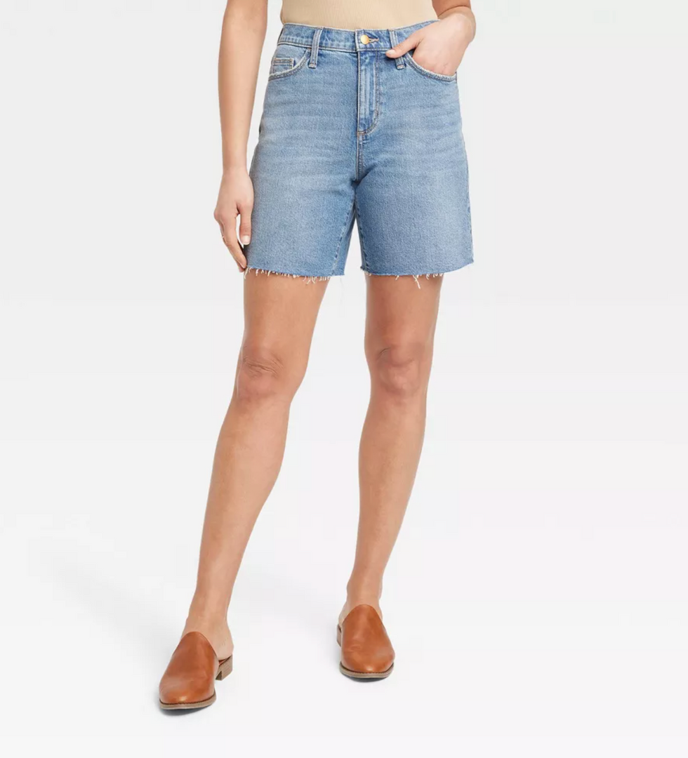 Universal Thread High-Rise Vintage Bermuda Jean Shorts