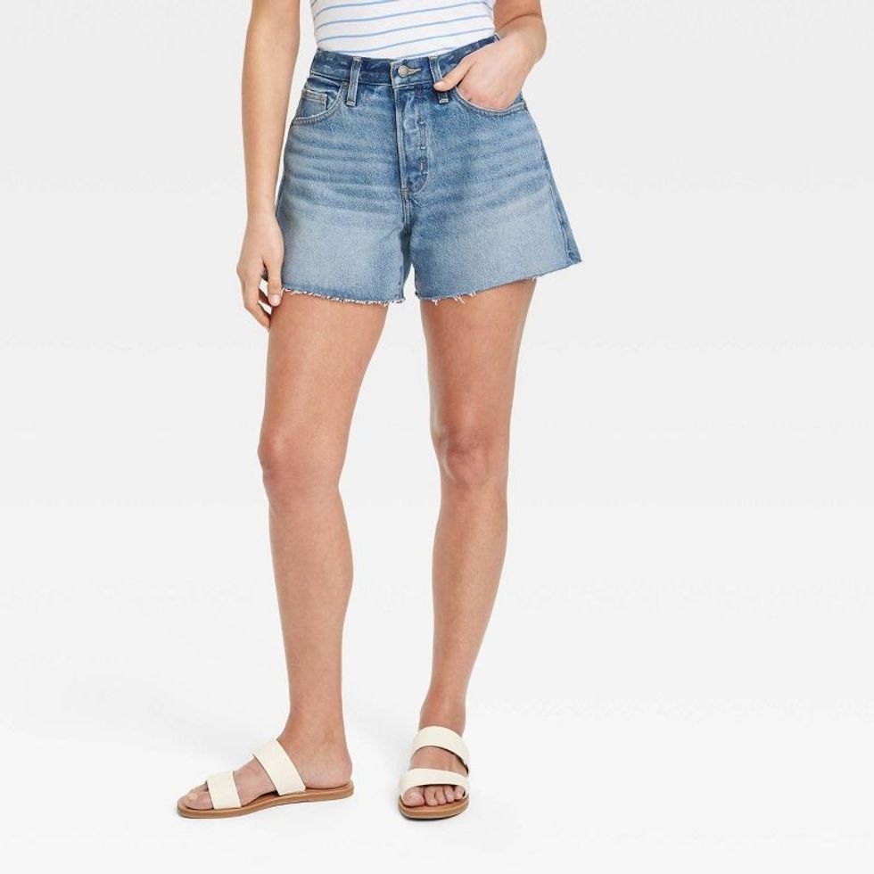 Universal Thread Mid-Rise 90's Baggy Jean Shorts