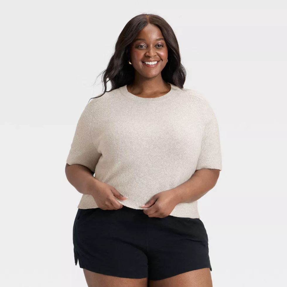 Universal Thread Short Sleeve Crewneck Pullover Sweater