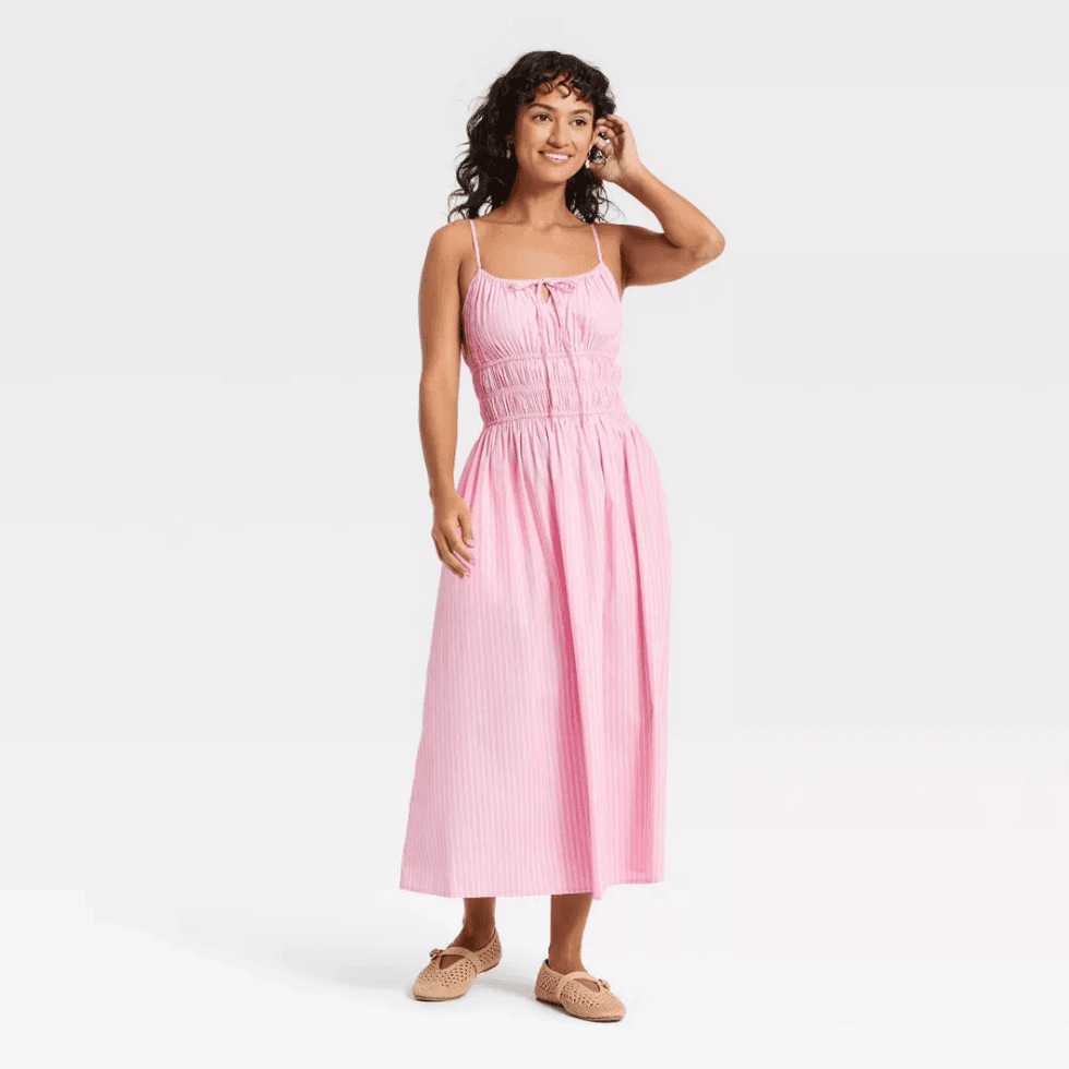 Universal Thread Smocked Midi Dress