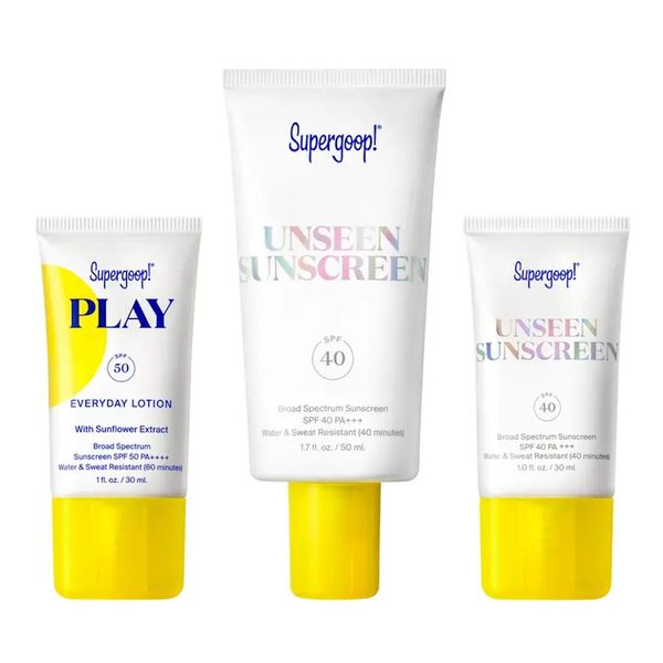 Unseen & Play Sunscreen SPF 50 Set $78 Value
