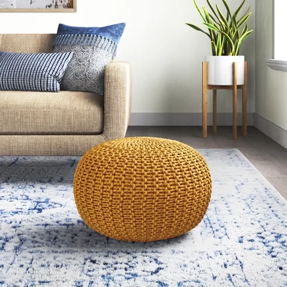 Upholstered Pouf