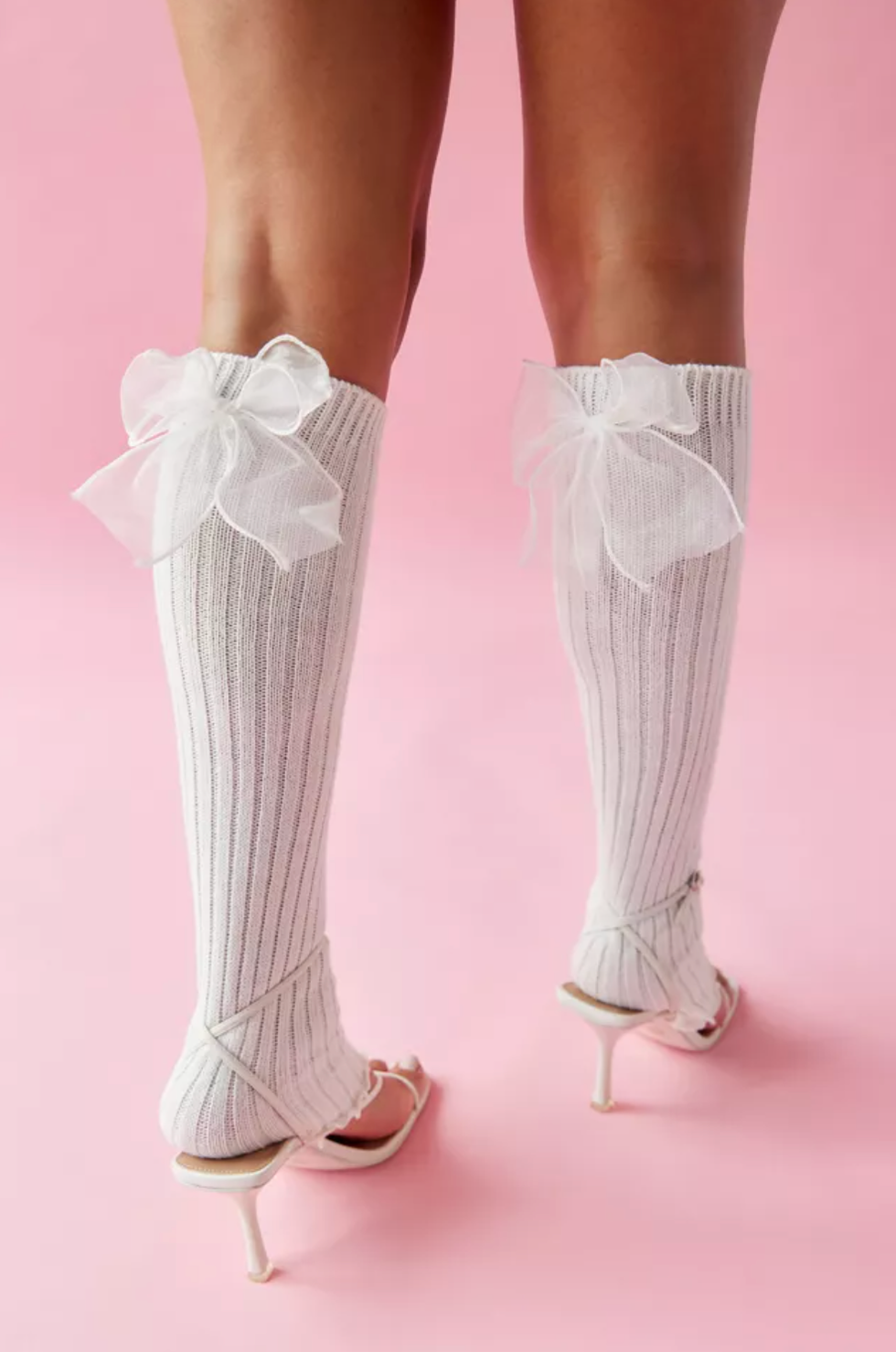 Urban Outfitters Bow Leg Warmers