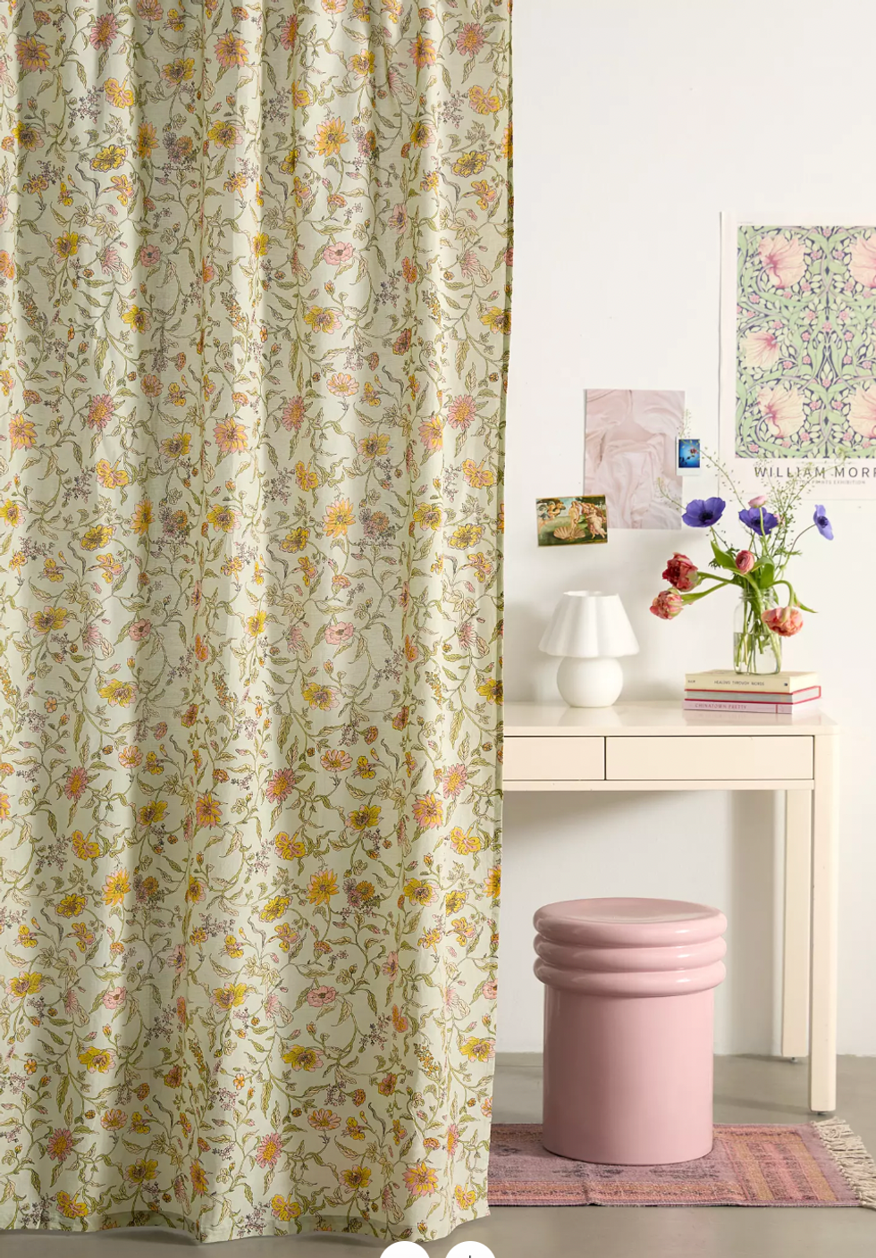 Urban Outfitters Ella Vine Floral Window Panel