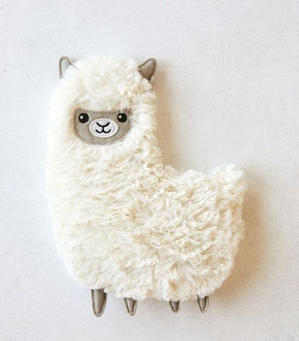 Urban Outfitters Huggable Llama Cooling + Heating Pad