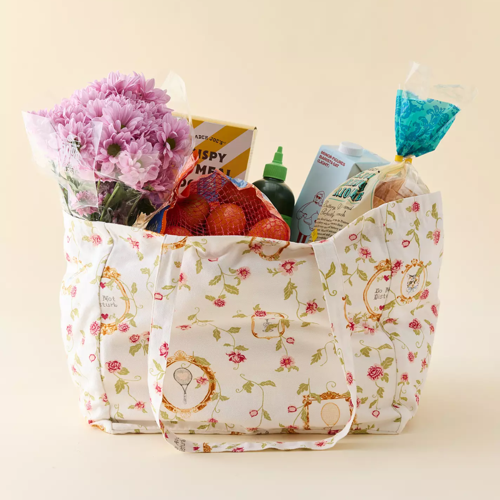 Urban Outfitters Mia Patterned Market Tote Bag