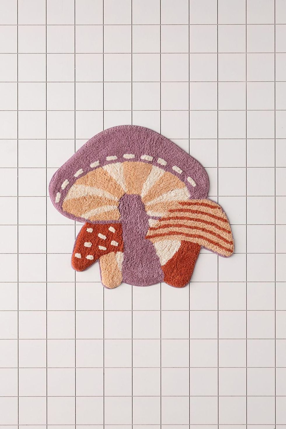 Urban Outfitters Mushroom Tufted Bath Mat