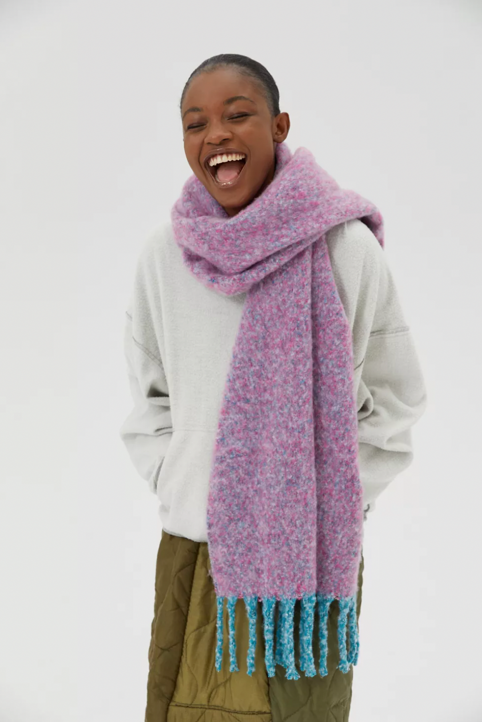 Urban Outfitters North Marled Nubby Scarf