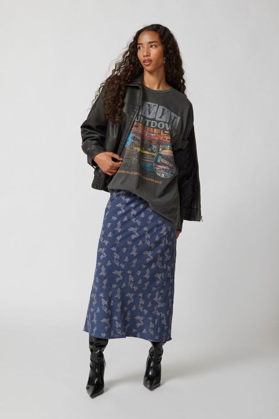 Urban Outfitters Record Store T-Shirt Dress