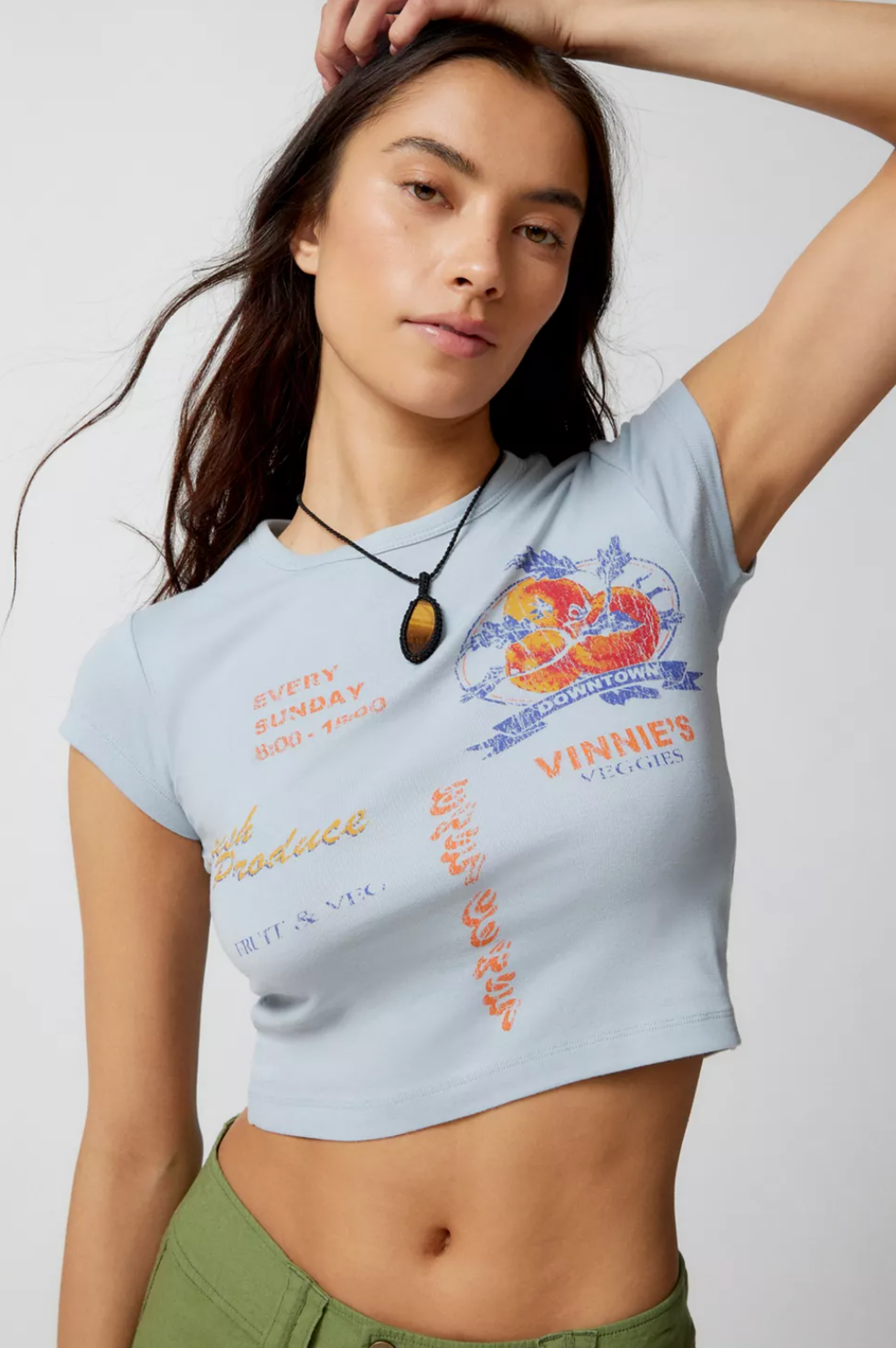 Urban Outfitters Vinnie's Veggies Baby Tee