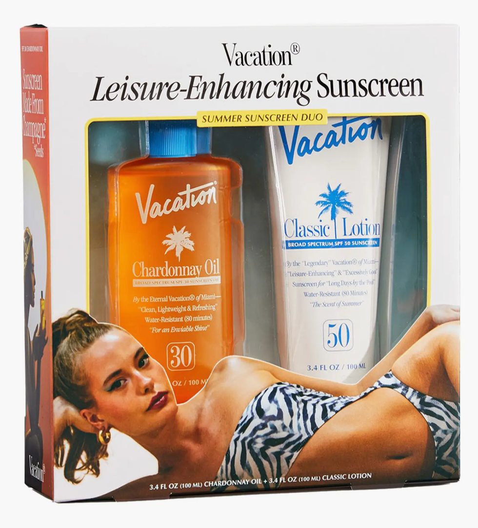 Vacation Leisure-Enhancing Sunscreen Summer Sunscreen Duo