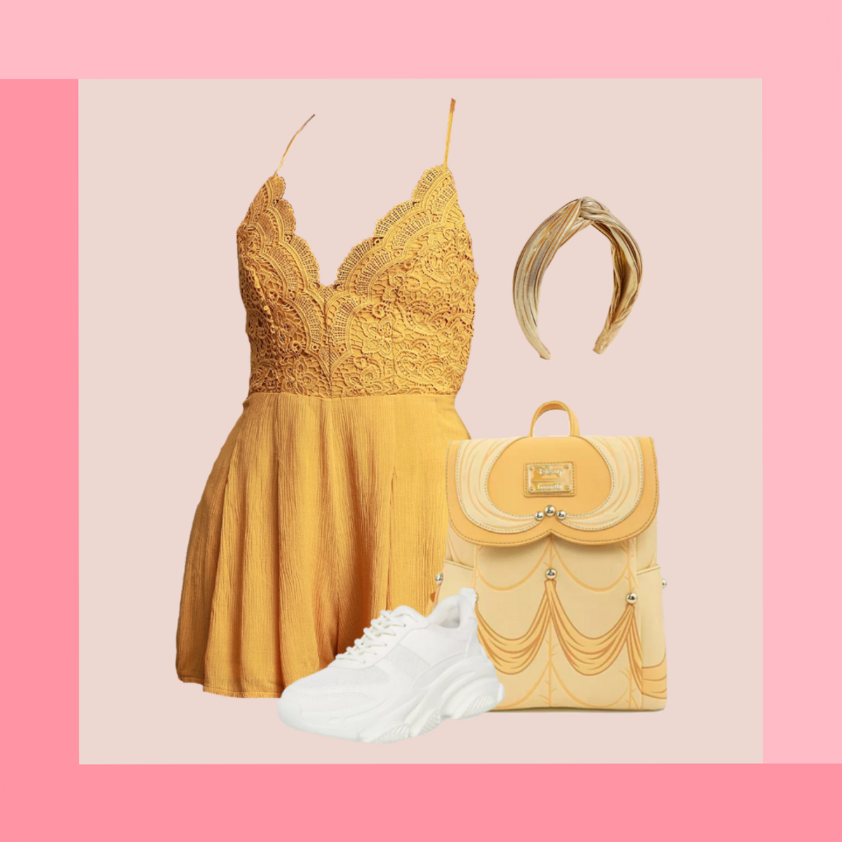 vacation outfit ideas belle disneybound