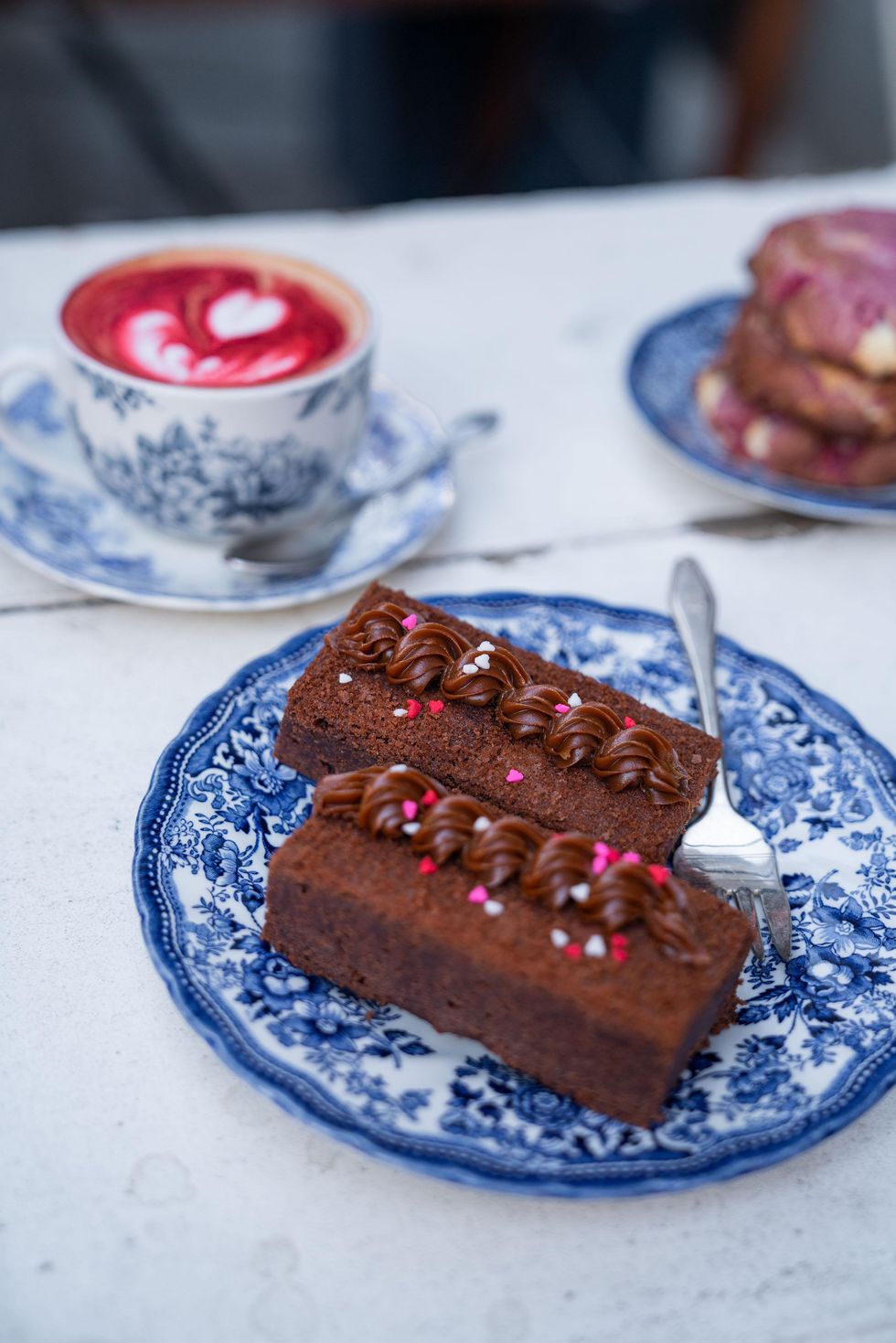 valentine's day brownies