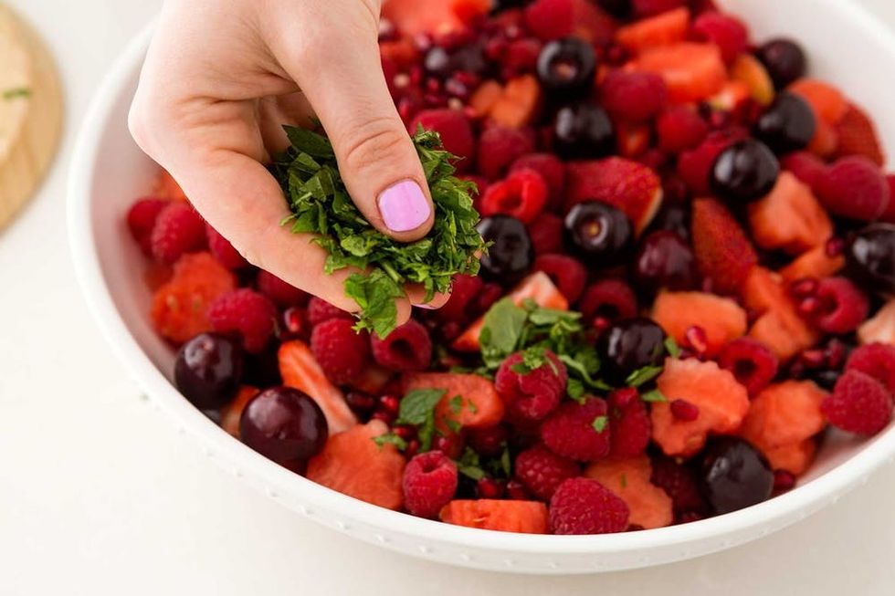 Valentine's Day Fruit Salad Recipe