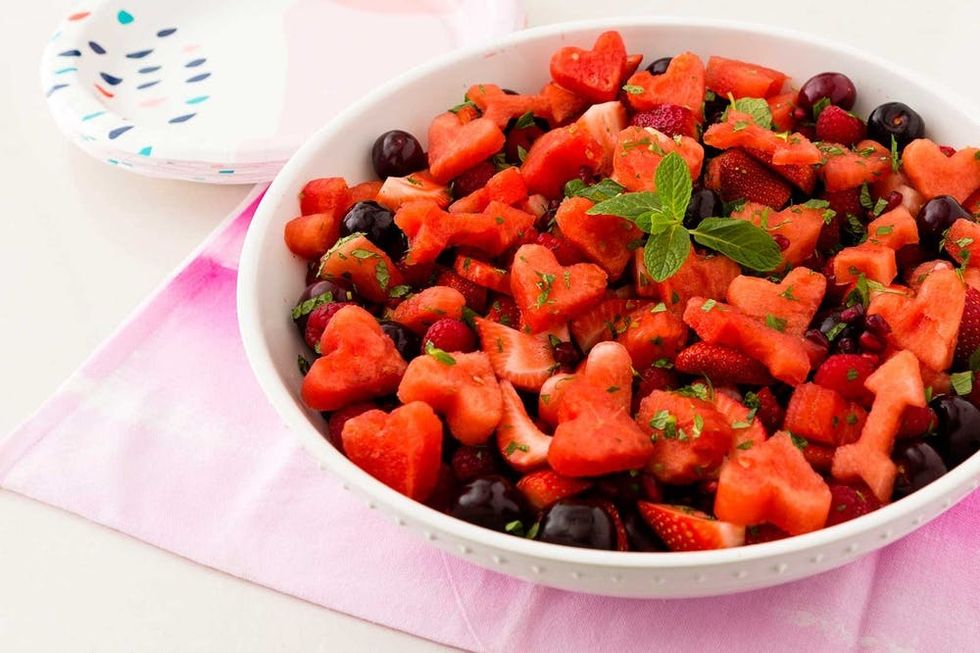 Valentine's Day Fruit Salad Recipe