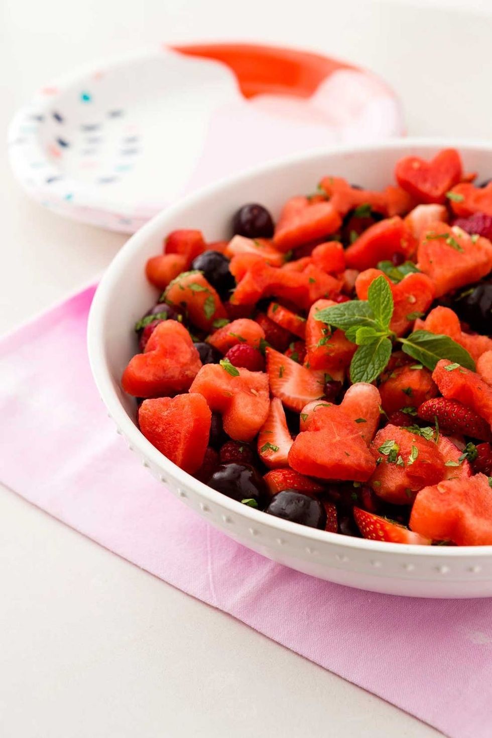 Valentine's Day Fruit Salad Recipe