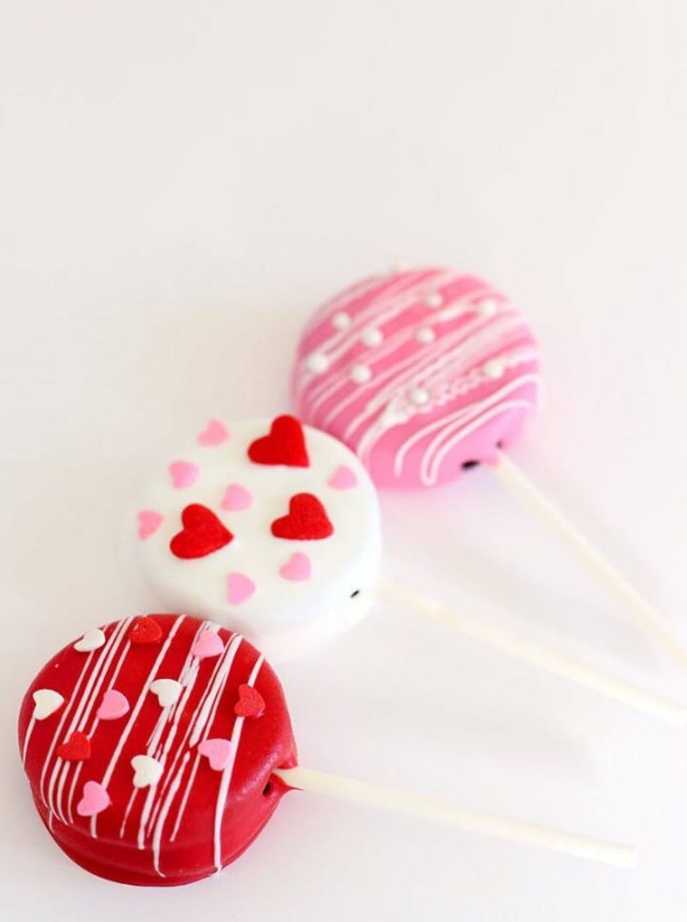Valentine's Day Oreo Pops
