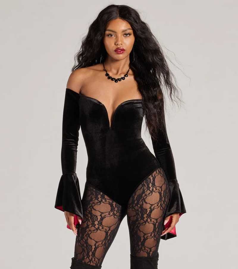 lace dress halloween costume ideas Halloween Lace Strap Dress, S