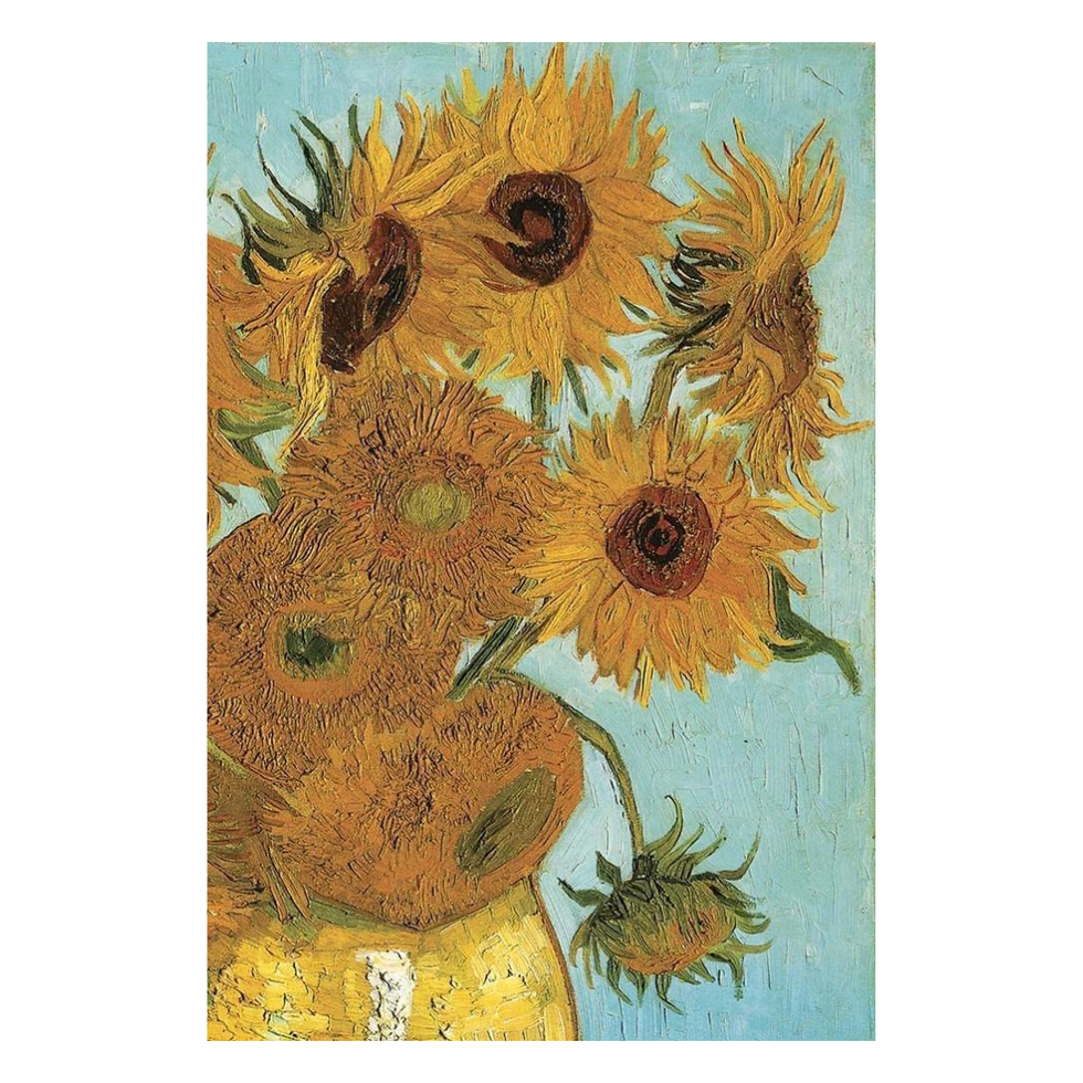 Van Gogh's Sunflowers Notebook
