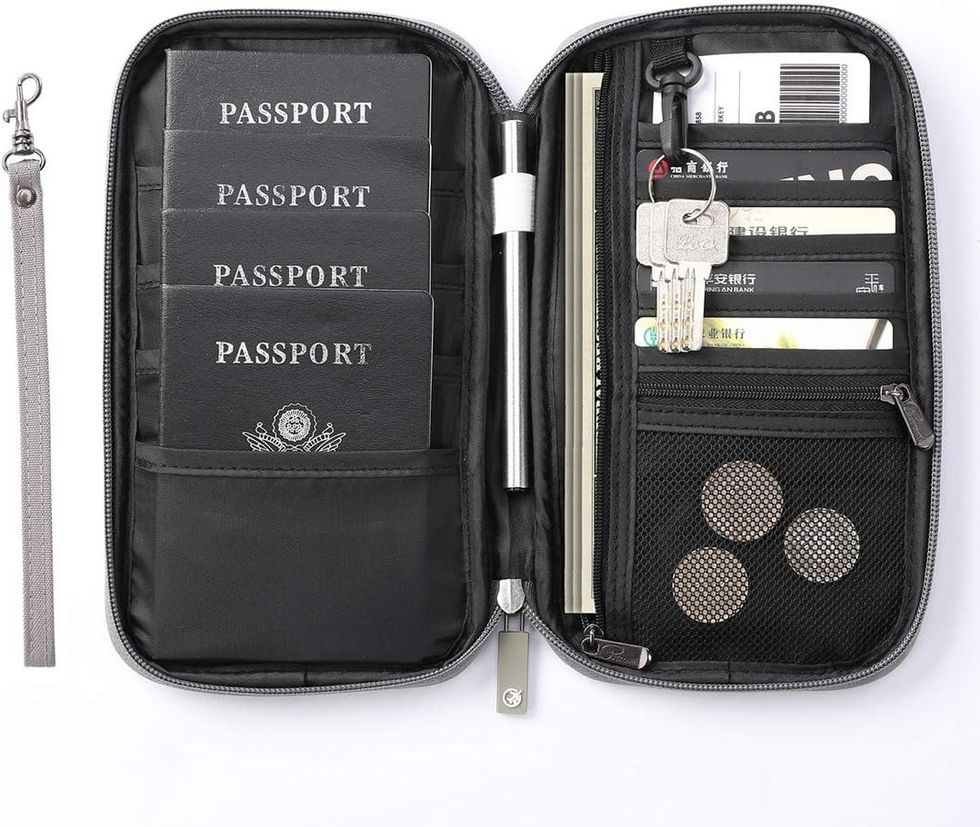 VanFn RFID Travel Passport Wallet + Organizer