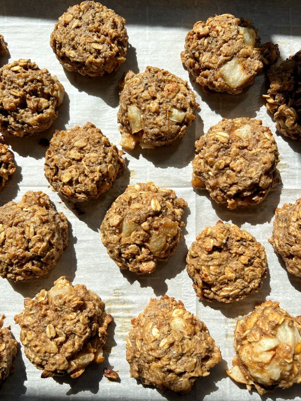 Vegan Apple Breakfast Cookies