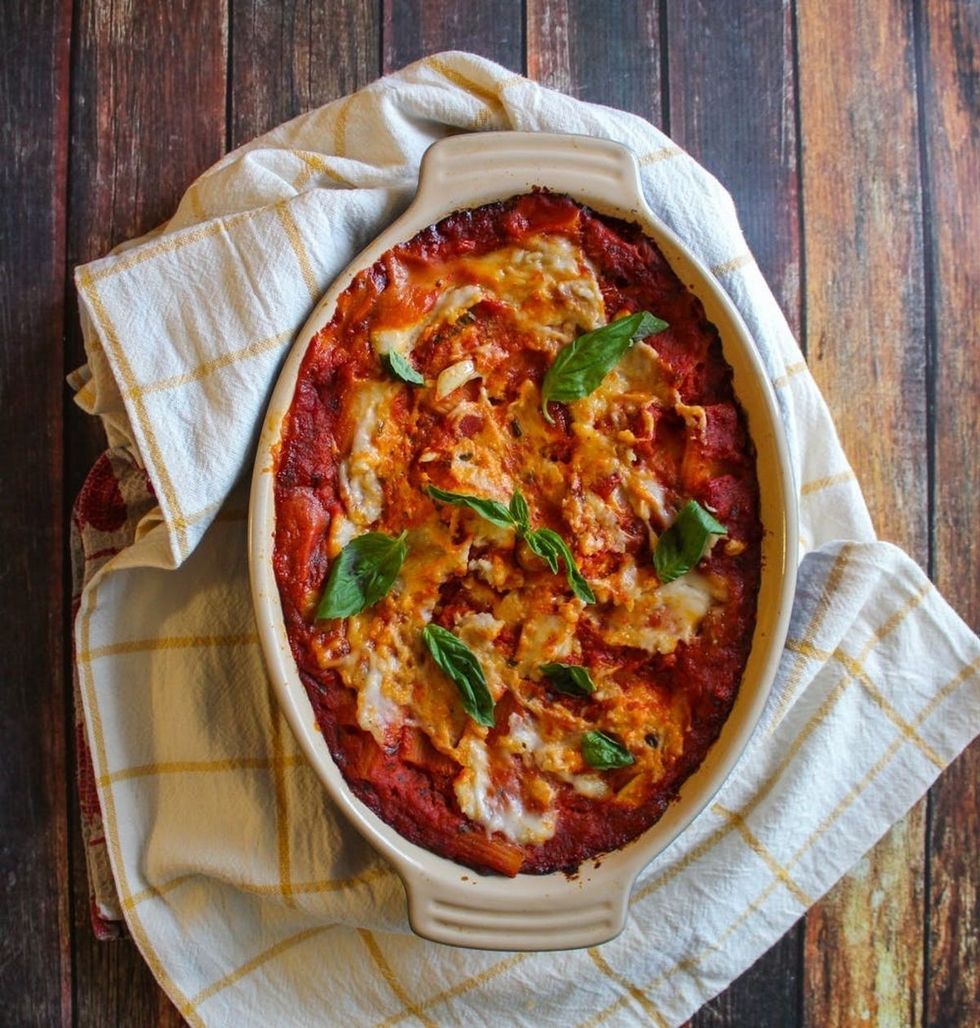 Vegan Baked Ziti vegan casserole